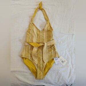 Lemlem Yellow One-piece Swimsuit